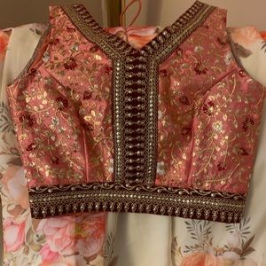 Pink/Cream/Burgundy/Peach- Lengha/Lehenga inspired by Sabyasachi